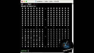 Simple example of how to add an image to a QR Code with Julia. #julia #julialang #programming
