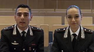 INTERVISTA DOPPIA A DUE GIOVANI UFFICIALI DEI CARABINIERI