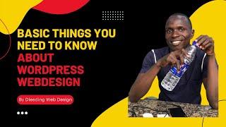 Web Design Live Zoom Training 1; Basic things you need to know about WordPress Web Designing