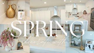 NEW SPRING 2024 DECORATE WITH ME || 2024 SPRING DECORATE!