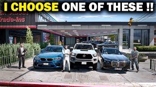 Visited PDM To Pick My Favorite Car | BMW X6m, Toyota Tacuma or BMW i7x?? - GTA 5 Mods