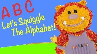 Let's Squiggle the Alphabet - Letters Compilation!