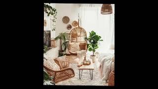 Different Living Room Design in ( Boho Style )