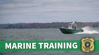 Michigan Conservation Officer: Marine Training