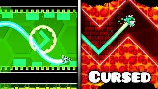 Cursed mode (Cursed Processing & more) l Geometry dash 2.11