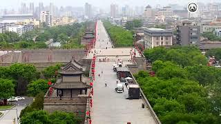 Ancient City Wall.  Xi'an