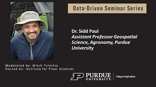 Dr. Sidd Paul: Enhancing soil and agroecosystem sustainability