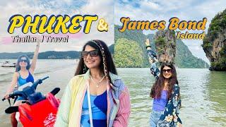 PHUKET & JAMES BOND ISLAND TRAVEL VLOG | THAILAND TRAVEL | Canoeing, Jet skiing, Parasailing more!