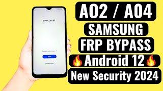 New Solution Samsung A02,A04 FRP Bypass 2024 Without PC Android 12/13 Remove Google Account