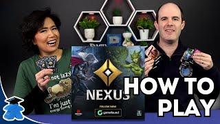 Nexus - Official How to Play. Complete, Clear, Concise Board Game Tutorial