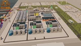 Industrial Food City 3D Animation - Short Version