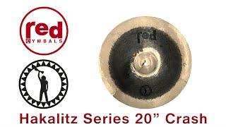 Red Cymbals Ben Hakalitz Signature Series 20" Crash Cymbal 1950 grams