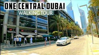 [4K] ONE CENTRAL World Trade Centre Dubai Walking Tour | Museum of the Future