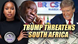 Trump Threatens South Africa Over Brics Currency