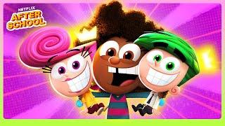 Hazel Meets Cosmo & Wanda! 🪄 The Fairly OddParents: A New Wish | Netflix After School