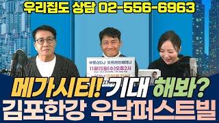 메가시티효과! 기대해볼까?김포한강신도시 우남퍼스트빌 - 유튜브부동산전화상담