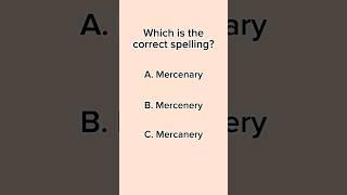 Which is the correct spelling? #english #learning #spelling