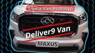 Maxus Deliver9 Van Erster Prototyp aus China