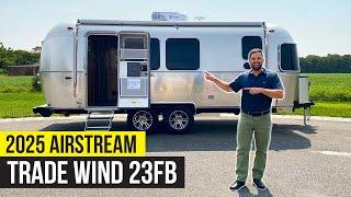 All-New Off-Grid Airstream | 2025 Trade Wind 23FB Walkthrough Tour