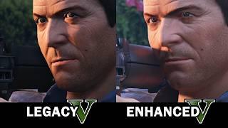 THE BIGGEST IMPROVEMENTS! | GTA V Enhanced vs. Original