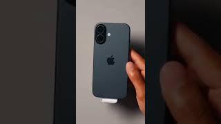 iPhone 16 Black Unboxing – First Look and Impressions