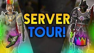 INSANE MBOX OPENING + SERVER TOUR!! (GIVEAWAY) - RuneGuild RSPS