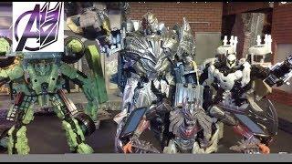 Transformers The Last Knight- EPIC FINAL BATTLE (Optimus vs Megatron) [Stop Motion]