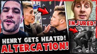 Henry Cejudo HEATED ALTERCATION! *FOOTAGE* Paddy Pimblett INJURY FOOTAGE! Alex Pereira