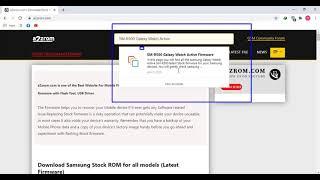 How To Download Samsung SM-R500 Galaxy Watch Active Stock Firmware (Flash File) For Android Device