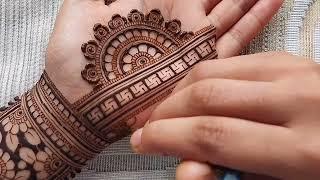 Diwali special stylish front hand mehndi design | New easy mehndi design | Mehndi ka Design | Mehndi