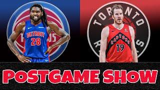 Detroit Pistons Vs Toronto Raptors Postgame Show | Pistons Talk Podcast