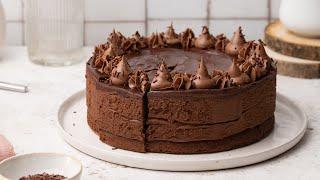 Dreamy Decadent Chocolate Mousse Cake Recipe