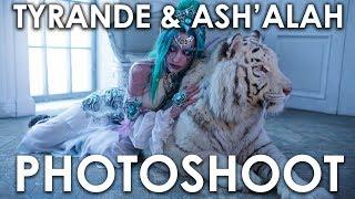 Tyrande and Ash'Alah cosplay photoshoot | World of Warcraft