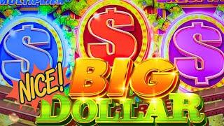 BIG DOLLAR GOLD  WIN WHAT YOU SEE!! Slot Machine (EVERI)