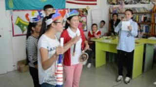 Access оқу орталығы -  Columbus Day in Kazygurt Region by Access students