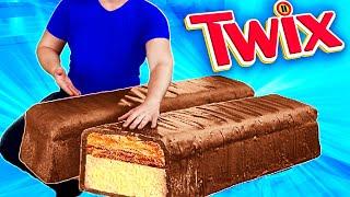 Giant Twix | How to Make The World’s Largest DIY Twix by VANZAI