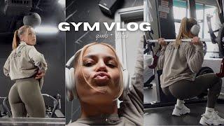 FITNESS VLOG | Glutes + Quads workout + tips to grow your glutes