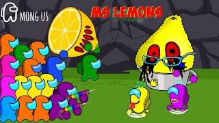 Defend Among Us Vs Creepy Ms. LemonS & - Mr. TomatoS Evolution of Monster - Funny Animation