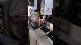 [LX Laser ] 150*150mm square tube laser cutting machine