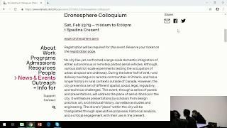 Dronesphere Colloquium | Introductions