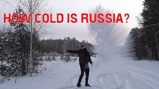 How Cold is Russia really? Russia vs USA and Canada