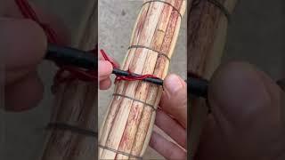 Wood outer packaging fastening process