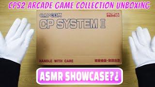 Capcom CPS2 Arcade Collection Unboxing + Original Artworks/POP - ASMR