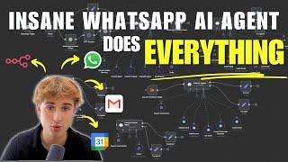 How To Build the Ultimate WhatsApp AI Agent Team – Fully Automated with n8n (Full Tutorial)