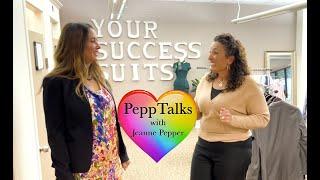 PeppTalks with Jeanne Pepper Ep 210 Tour Working Wardrobes
