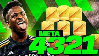 FC 25 - MELHOR FORMAÇÃO TÁTICA 4321 META APÓS A ÚLTIMA ATUALIZAÇÃO!