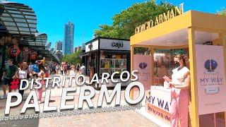 Recorriendo DISTRITO ARCOS OUTLET PREMIUM I PALERMO I BUENOS AIRES I ARGENTINA I 4K Walking VLOG