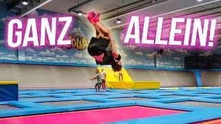 DER GRÖßTE TRAMPOLINPARK GANZ FÜR UNS ALLEIN!!