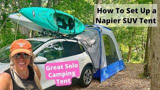 Napier Outdoors Sportz SUV Tent - SOLO Set Up