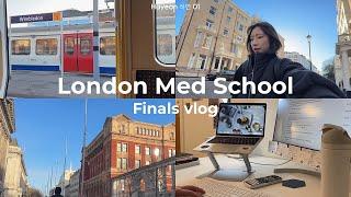 ‍🩺 Intense last MED SCHOOL FINALS vlog, final year dinner | 런던 의대생 브이로그